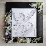 「墨のある暮らし」ニワトリ&ペガサス