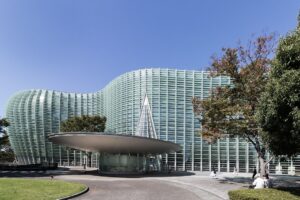 2024年２月３日、小林東雲先生パフォーマンス@国立新美術館